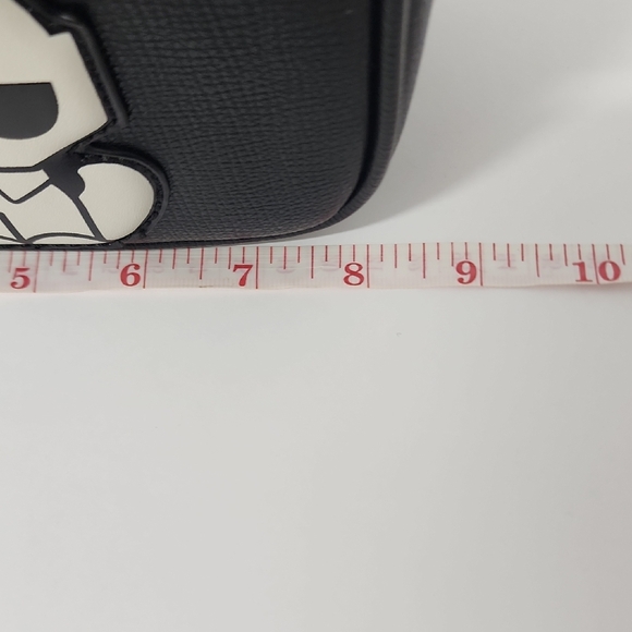 Karl Lagerfeld Black Camera Bag - Iconic Chopette Cat Guitar Strap Bag NWOT - Picture 12 of 16